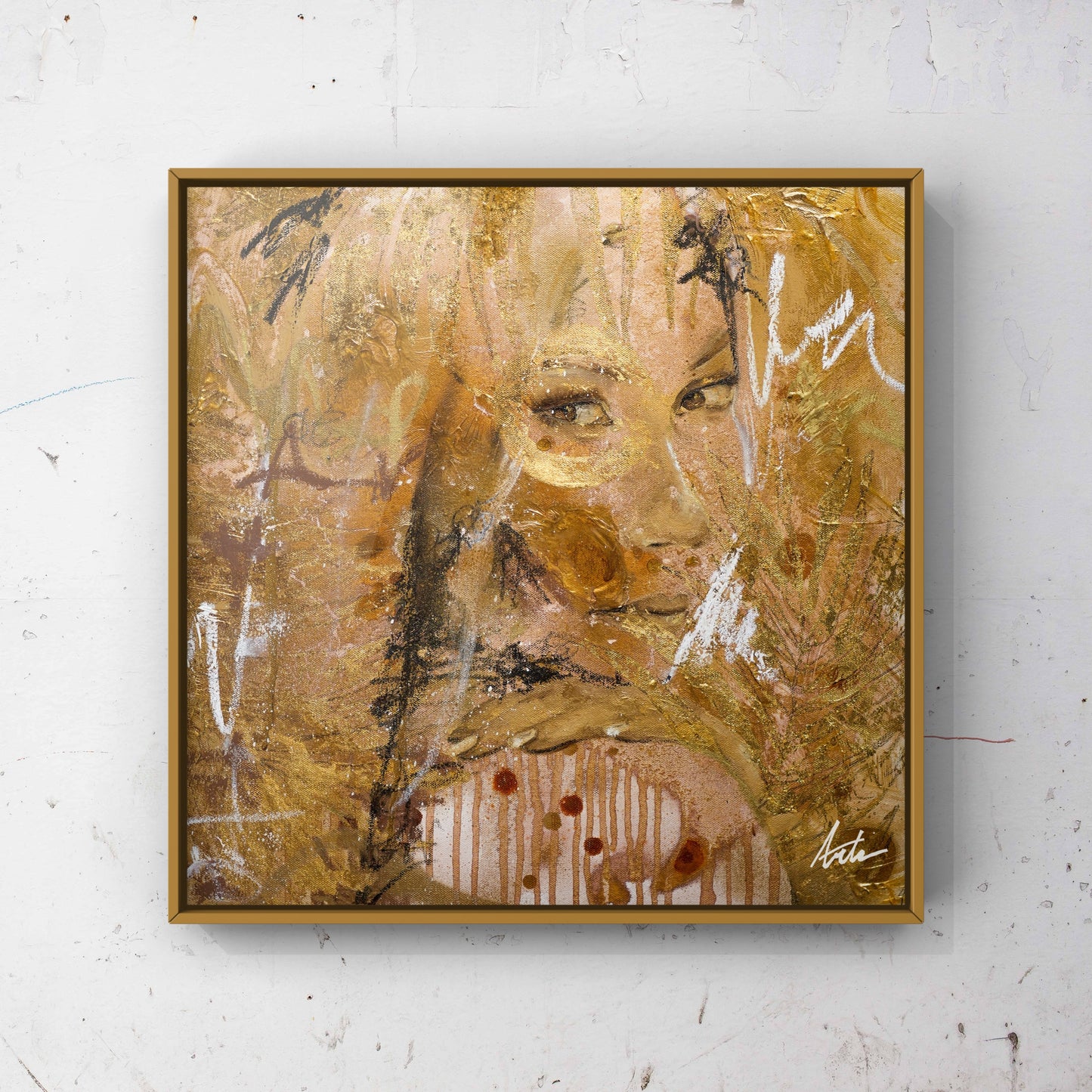 Touch (20”x20”) *24K GOLD