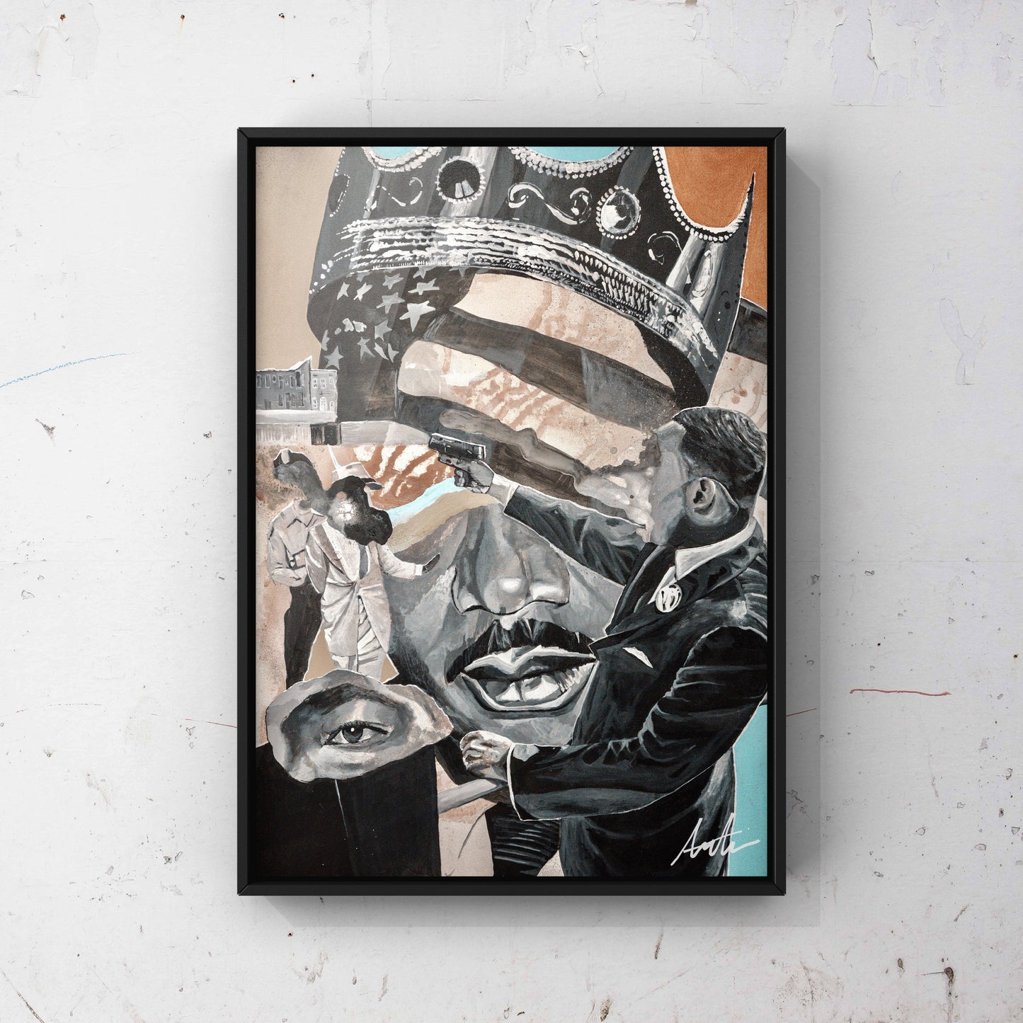 King of Piece (36”x48”)