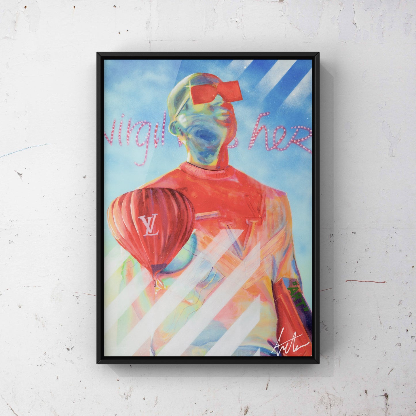 “Virgil Was Here” (24”x30”)