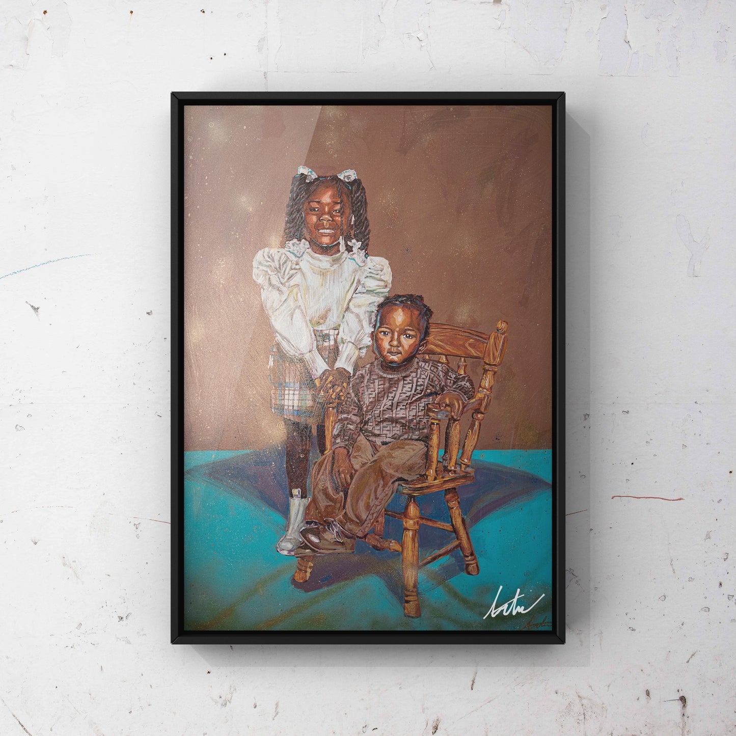 Siblings (36”x48”)